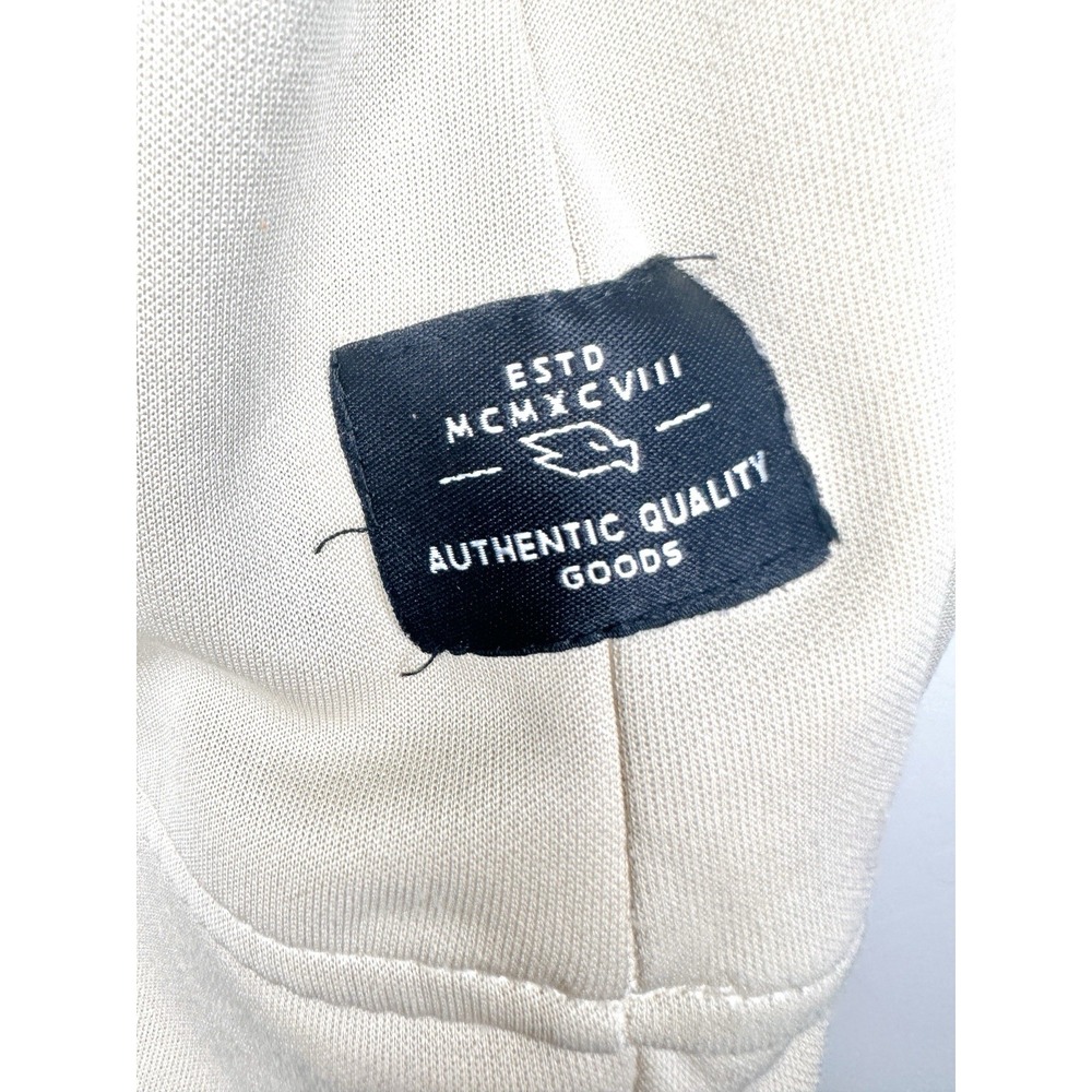 Tony Hawk Boys Hoodie L 14/16 Tan Beige Tech Fleece Pullover Skater Streetwear - Picture 4 of 14